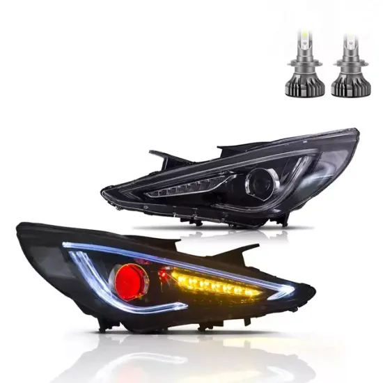 Передние фары Хендай Соната 2009-2014 V8 type