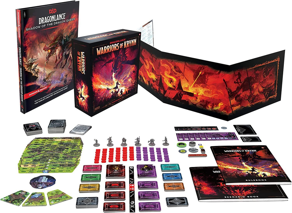 D&D Dragonlance Shadow of the Dragon Queen Deluxe Edition на английском языке