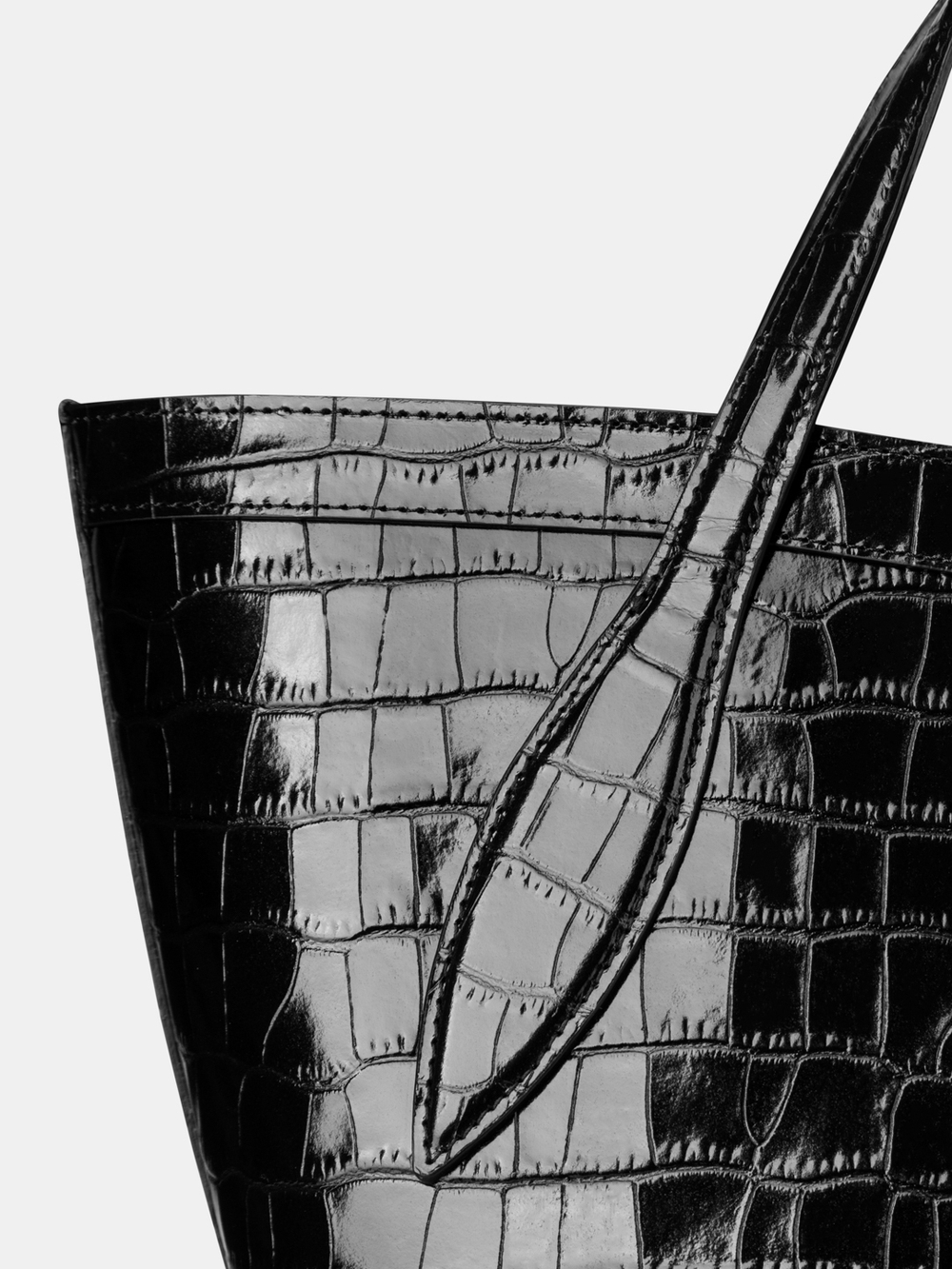 Сумка тоут OLIVIA CROCO