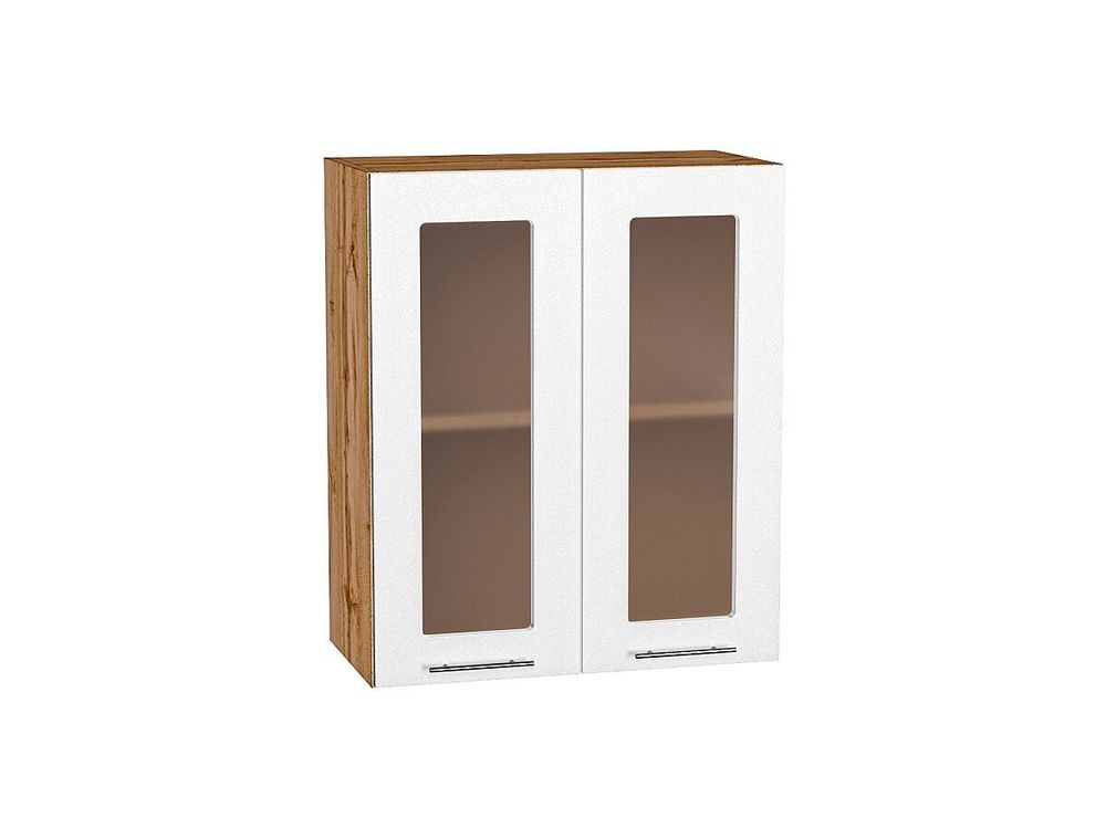 Шкаф верхний с 2-мя остекленными дверцами Валерия-М