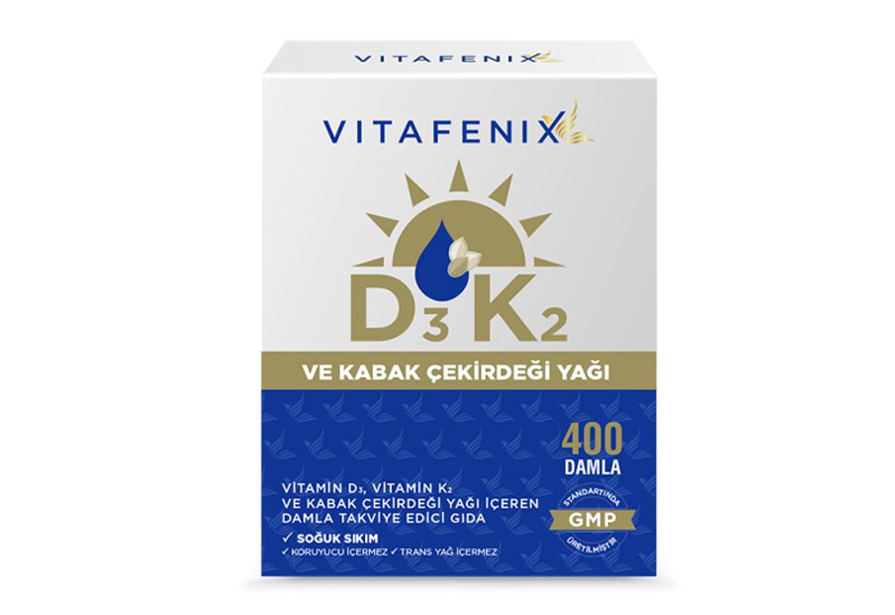 Vitafenix с витаминами D3 и K2 и маслом тыквенных семечек