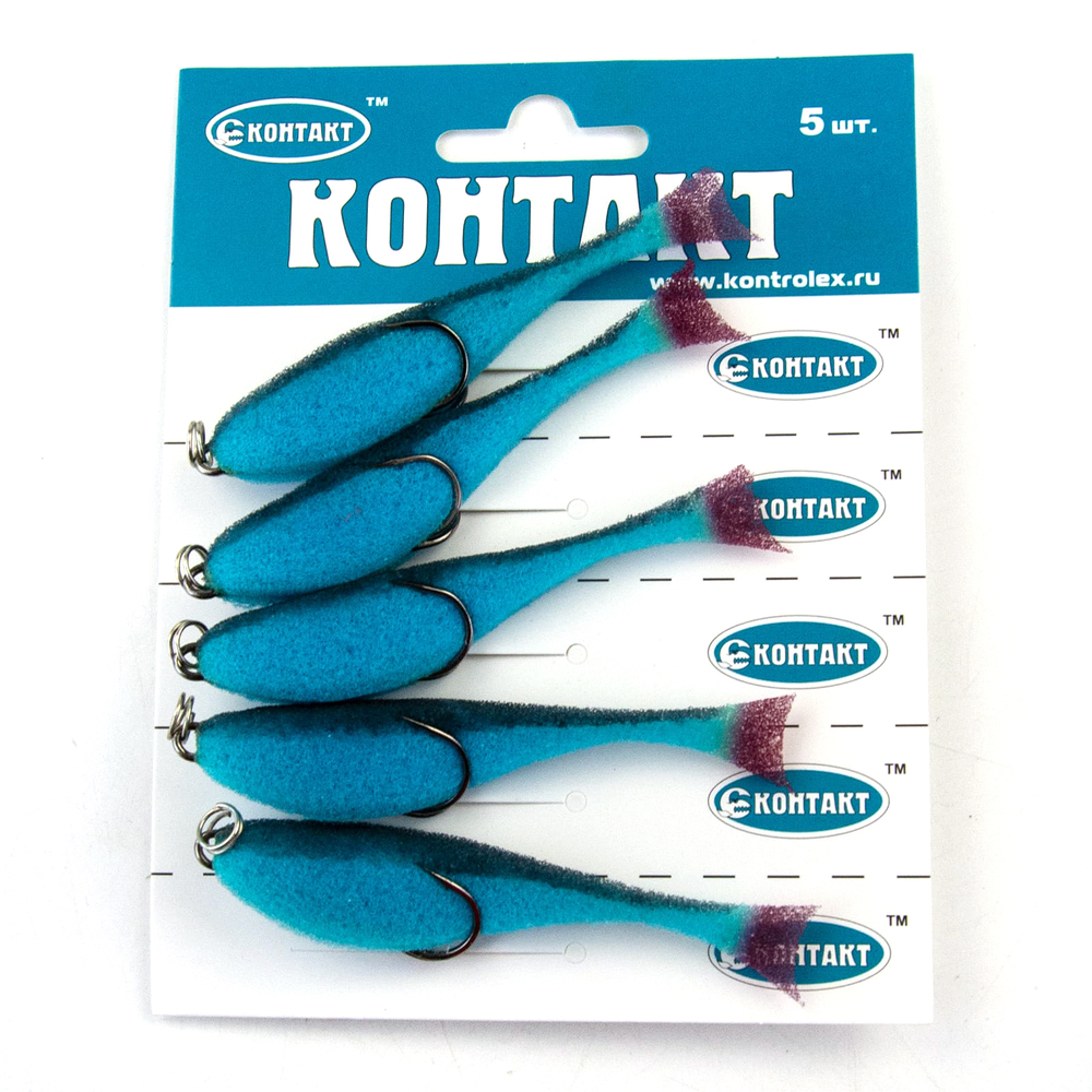 Поролоновая рыбка (двойник) Контакт (8см)