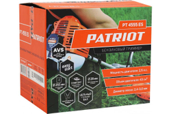Бензиновый триммер PATRIOT 4555ES Country с неразборной штангой 250108045