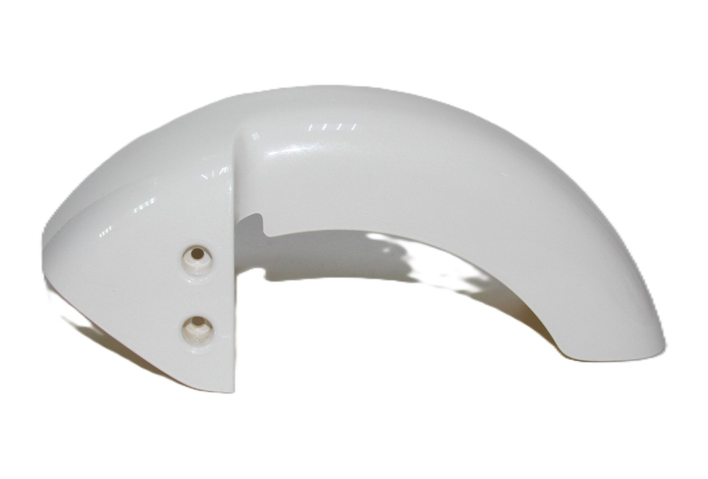 Крыло переднее белое Kugoo Kirin V Pro