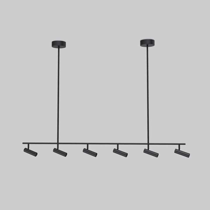 Подвесная светодиодная люстра Eurosvet Epiphania 20252/6 LED черный