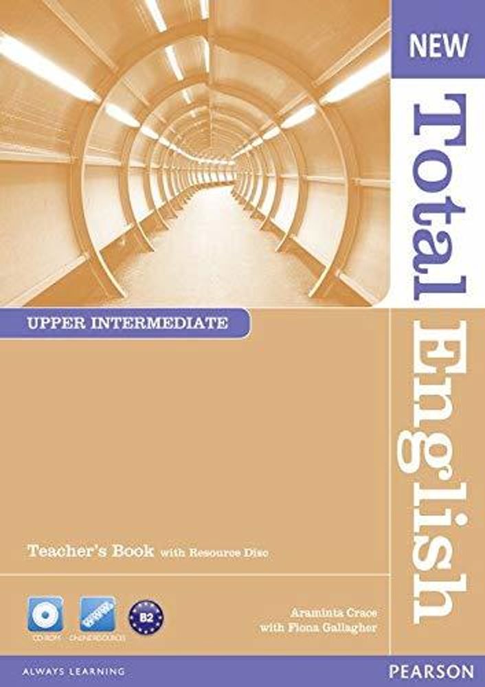 New Total English Up-Int TB + Teacher&#39;s Resource CD
