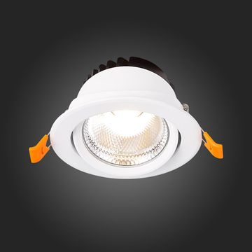 ST211.548.10.36 Св-к встр. Белый LED 1*10W 4000K 750Lm Ra80 36° IP20 D109xH65 220-240V Встраиваемые светильники