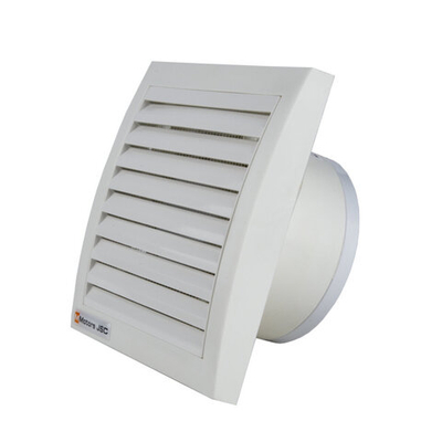 Вентилятор низковольтный для ванн ММ LV 100 квадратный с обратным клапаном белый