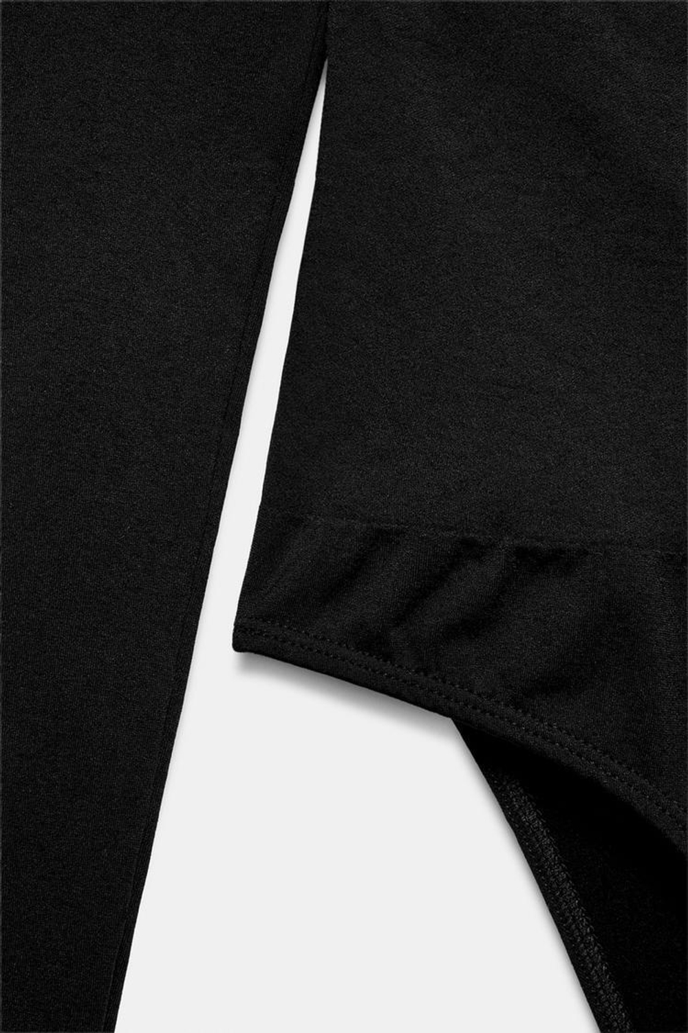 ZARA МЯГКОЕ БОДИ, ЧЕРНЫЙ