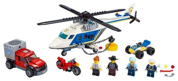 Lego konstruktor City Police Helicopter Chase