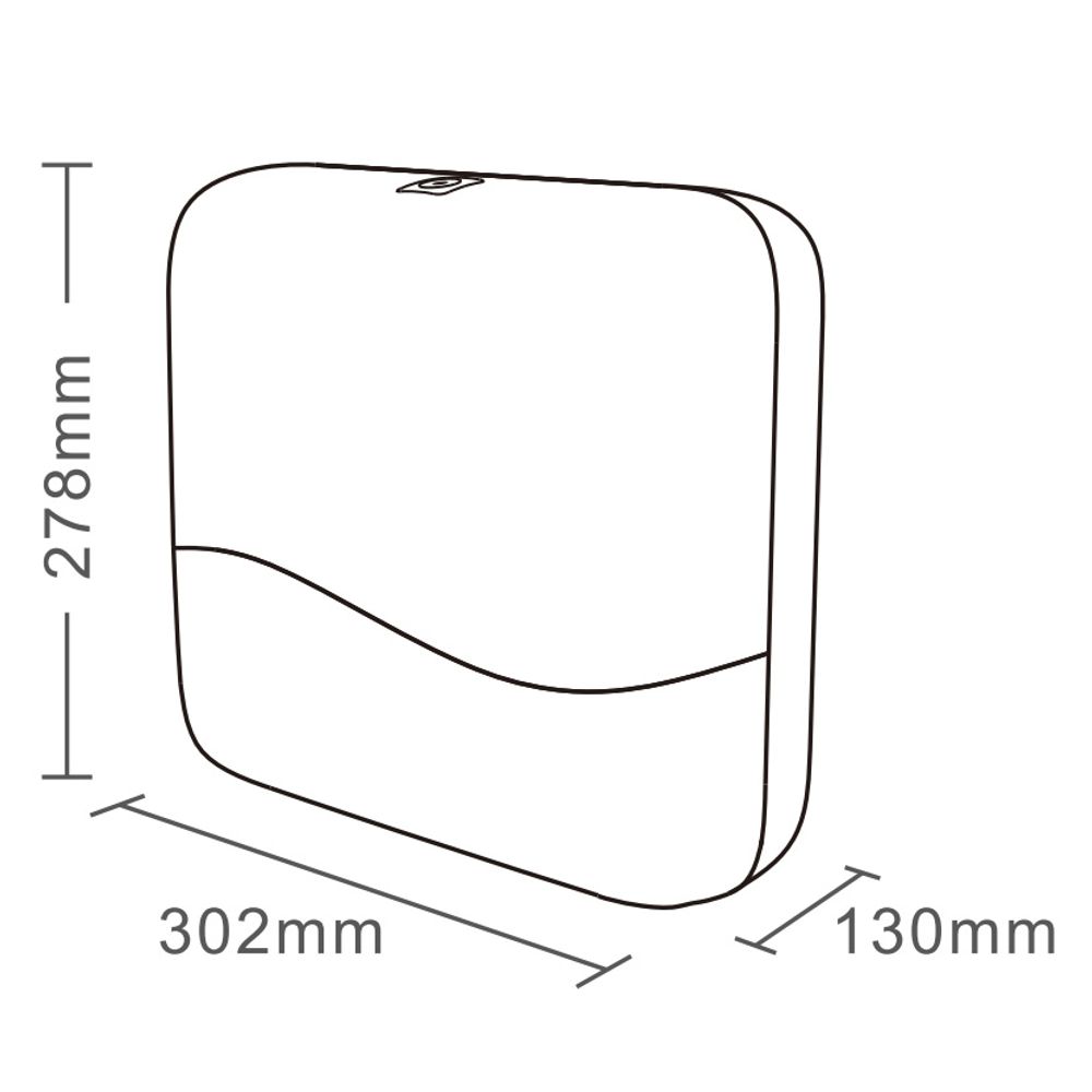 Диспенсер бумажных полотенец Ksitex TH-905W