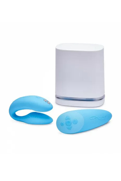 Вибратор WE-VIBE Chorus силикон, голубой, 11 см