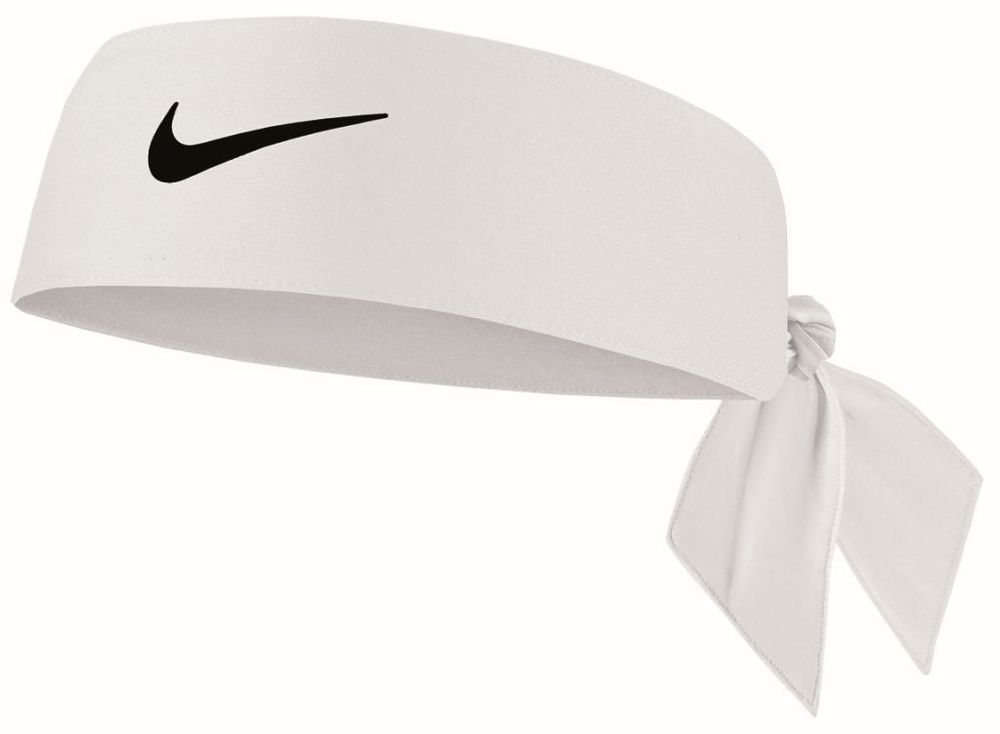 Теннисная бандана Nike Dri-Fit Head Tie 4.0 - white/black