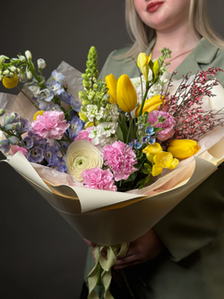 Сборный букет «Весеннее настроение»