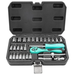 Набор инструментов PROFI 29пр. 1/4''(6гр)(4-13мм) MAMEDFORCE MF-2291-5