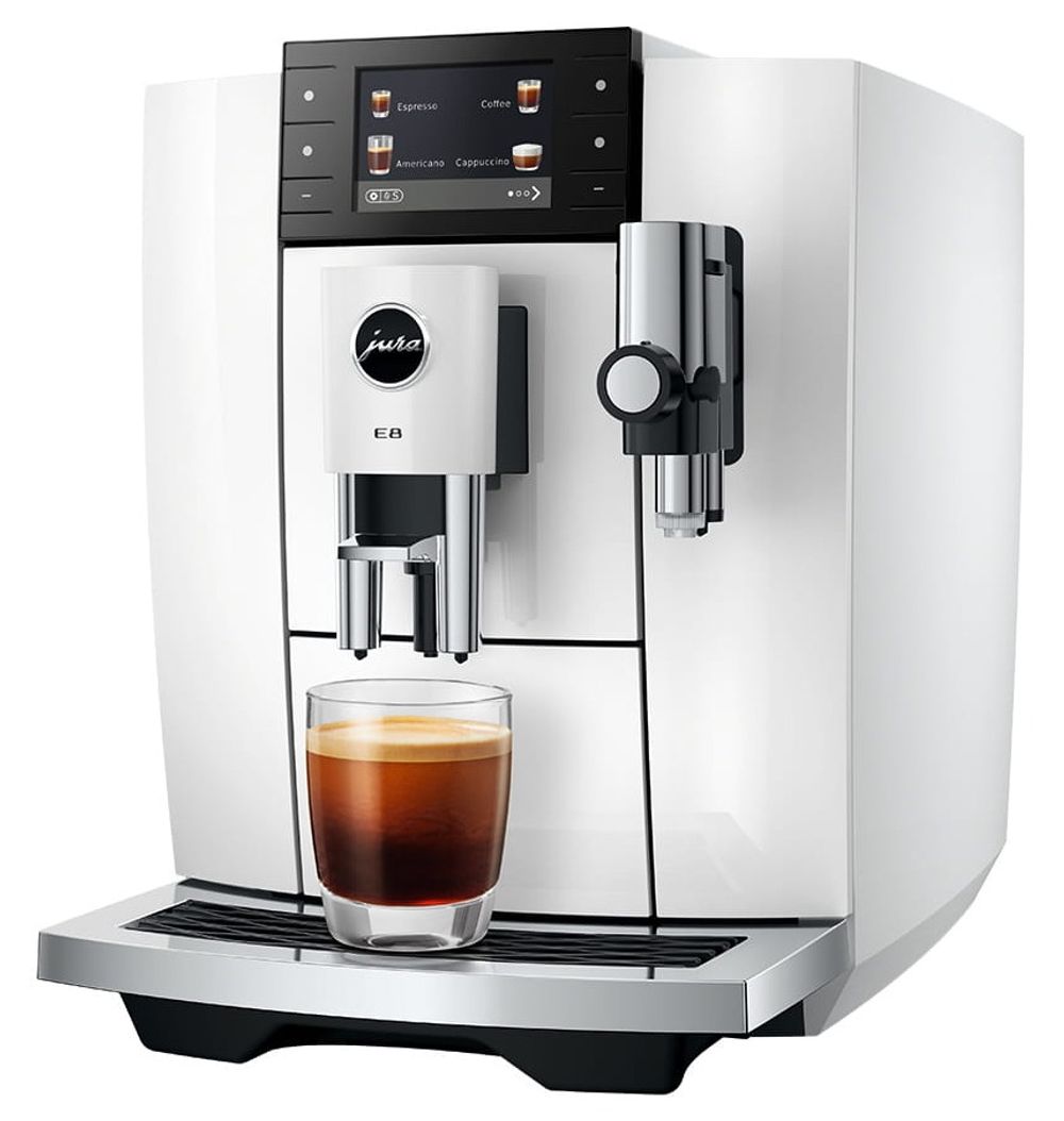 Кофемашина Jura E8 Piano White ED (15747)