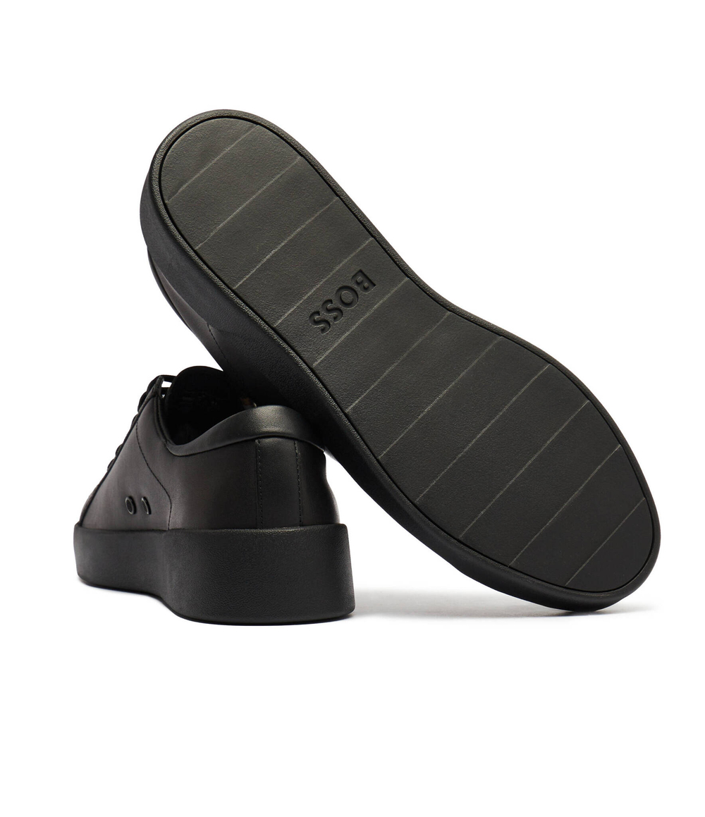 Кожаные кроссовки belwar BOSS BLACK - черный(50522865)