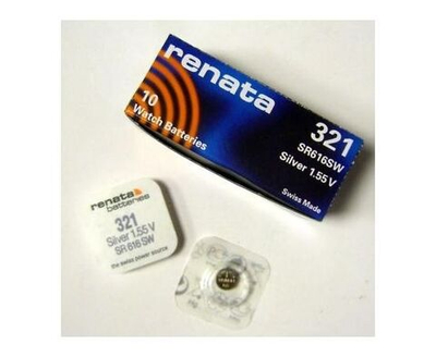 Элемент питания Renata  R321 (SR616SW) BL1