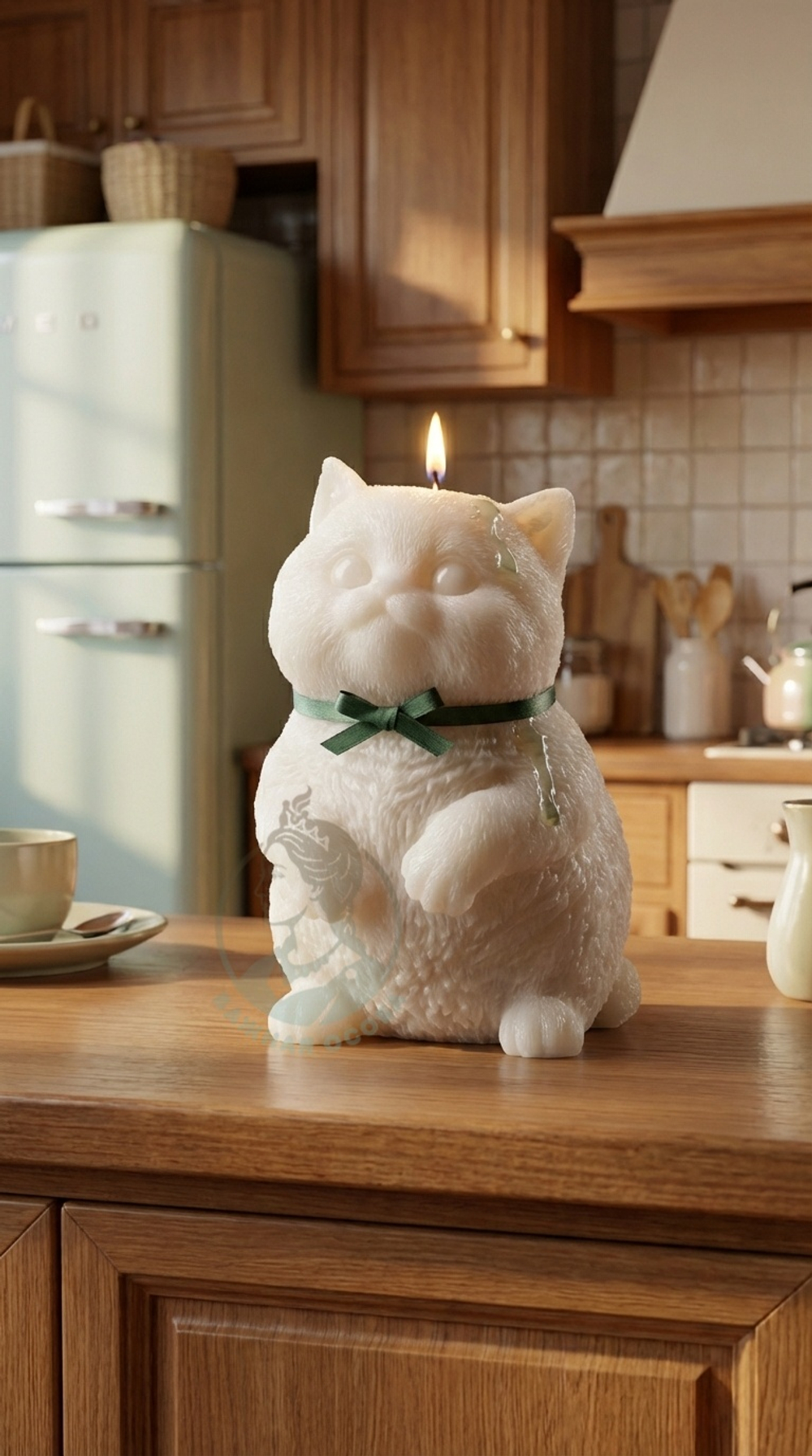 Свеча "Жирненький котик"