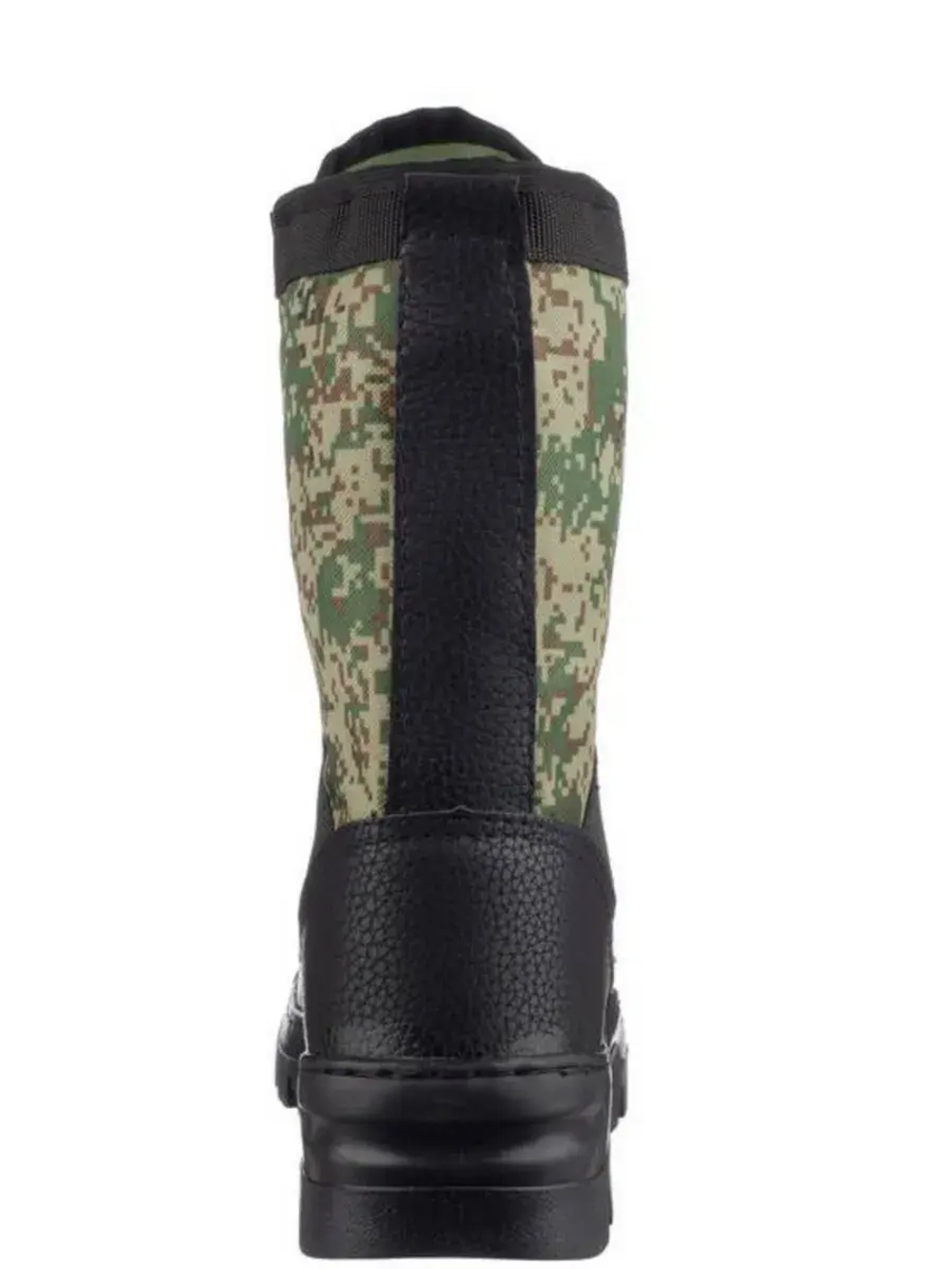 Берцы кожанные со вставками