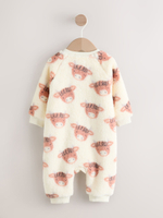 Комбинезон / Cлип флисовый для малышей Next F93-019, Молочный