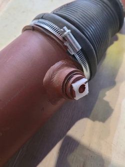 Цилиндр гидроусилителя ЦГ80-280 (длина корпуса 430мм) (Гидромаш)