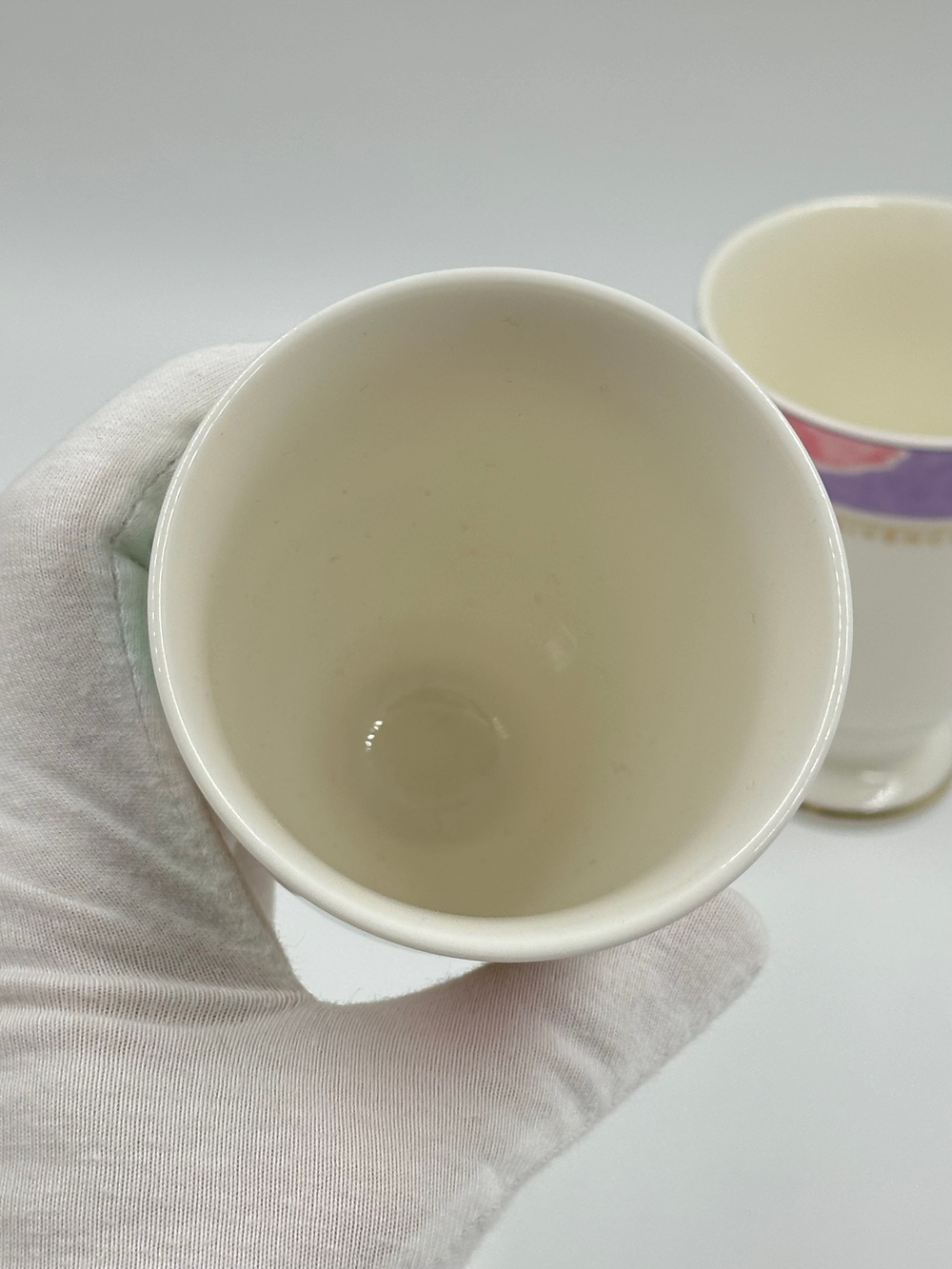 Стакан с фиолетовой каймой Givenchy by Yamaka