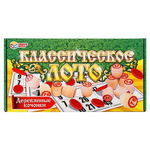 Лото классическое деревянное 4660254469334 (Умные игры)
