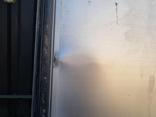 Створка прицепа левая Wielton 266 см