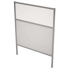 7ПДС.1314 Перегородка просвет АРГО, ЛДСП+СТЕКЛО (1600*1300*29)