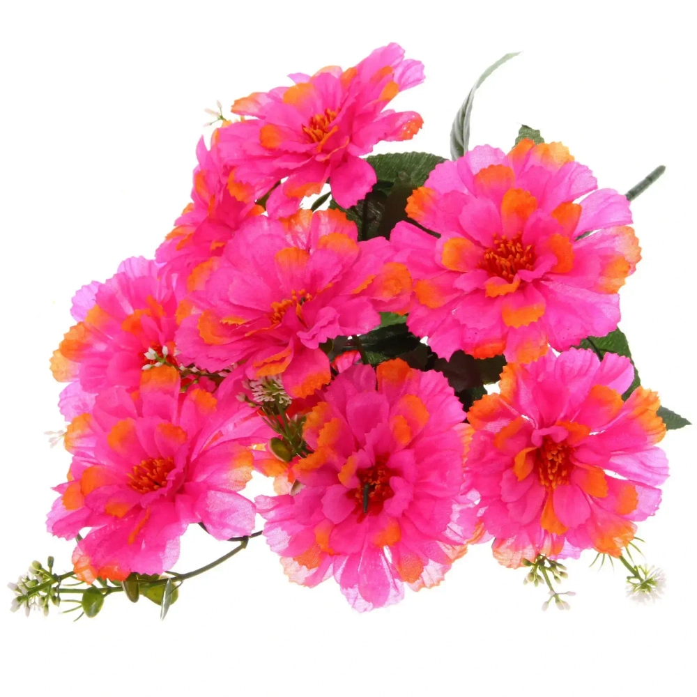 Искусственные цветы «Весеннее вдохновение» 48см 9цветков фуксия