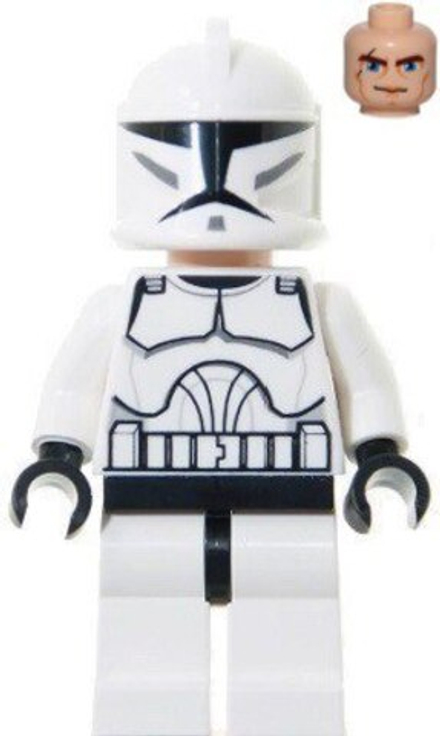 Минифигурка LEGO sw1090 Клон-штурмовик (1 фаза, большие синие глаза)