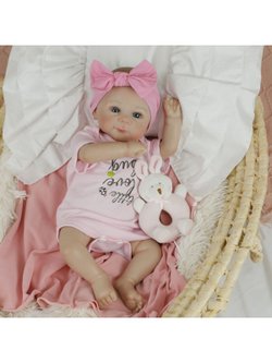 Кукла Реборн мягконабивная LifeReborn 45см (LR-021)