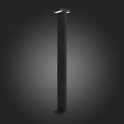 SL095.445.02 Светильник уличный наземный ST-Luce Черный/Черный LED 2*6W 4000K DISTESA