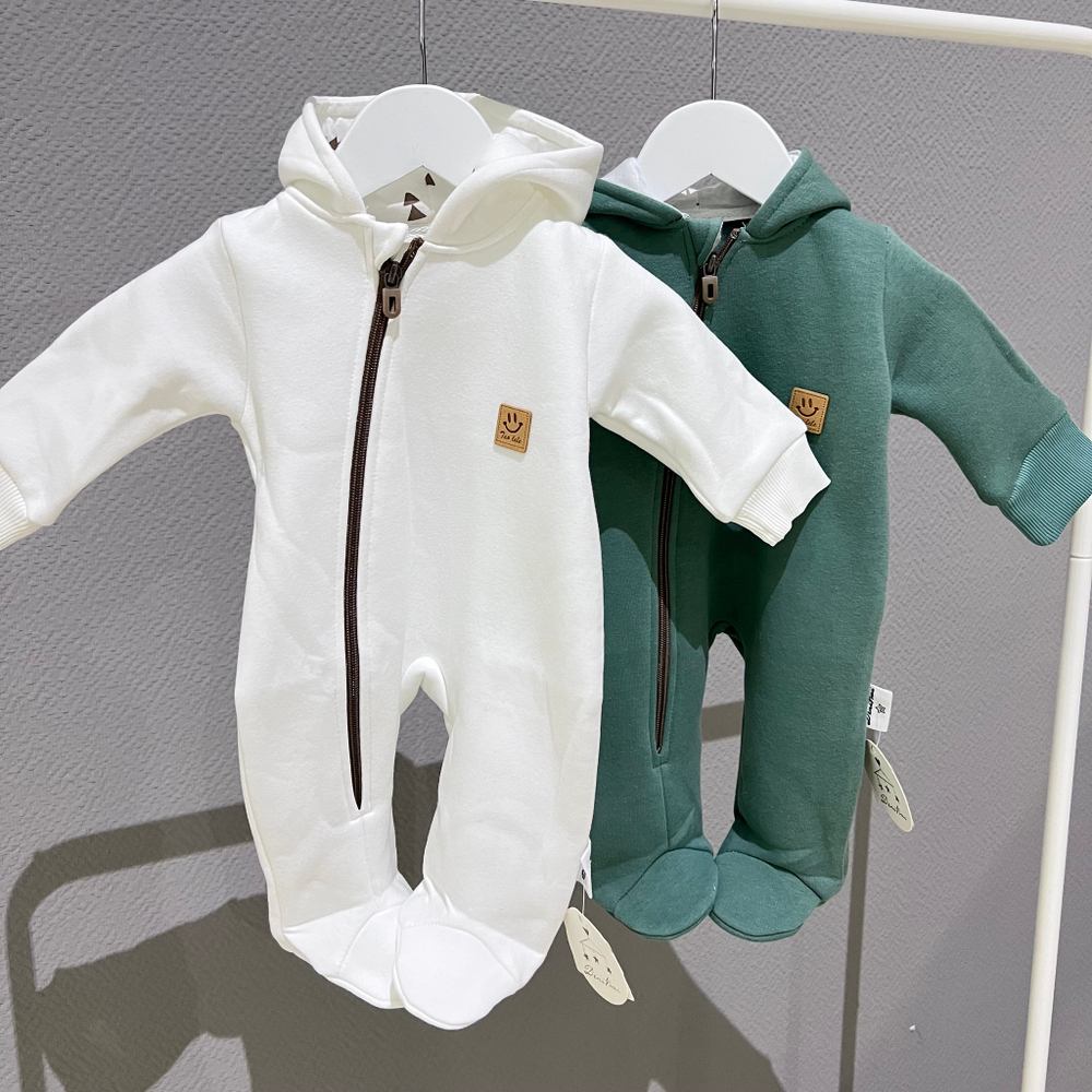 Комбинезон хлопковый с молнией и капюшоном " TacLele"