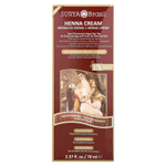 Surya Brasil, Henna Cream, веганская полуперманентная краска для скрытия седины и тоник для обесцвеченных волос, золотисто-коричневый, 70 мл (2,37 жидк. унц.)
