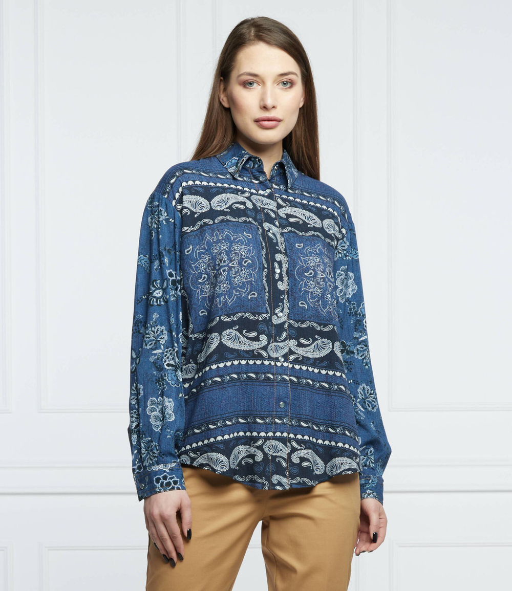 рубашка Liu Jo - темно-синий(UA2191 D4714)