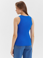 Базовый топ из эластичного хлопка