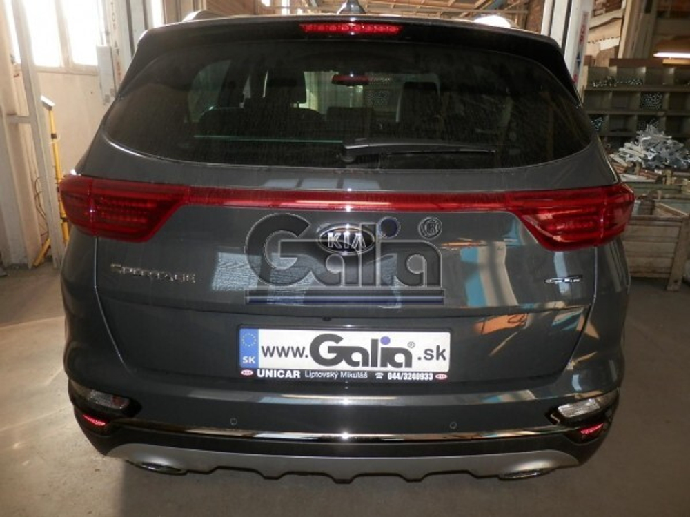 Фаркоп оцинкованный Galia K046A для Kia Sportage 2018-(паспорт и сертификат в комплекте)(без электрики)