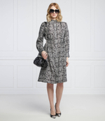 шелковое платье Karl Lagerfeld - черный(220W1300)