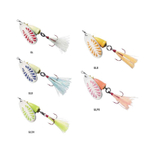 Блесна для рыбалки вертушка Vibrax Glow 2 /GLB