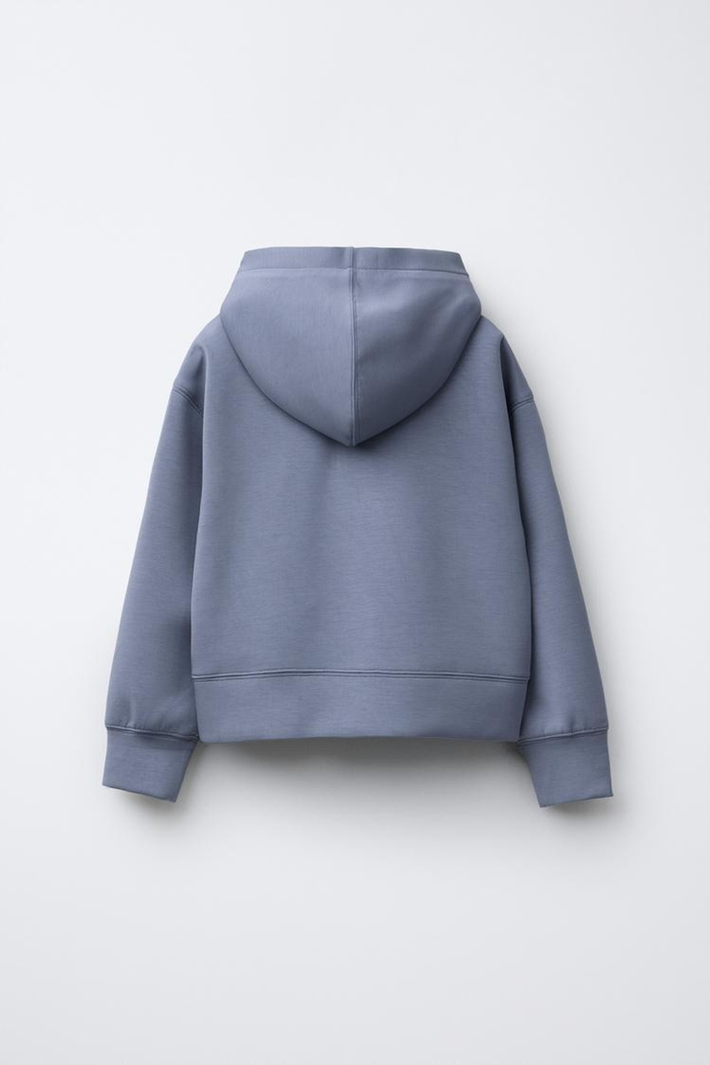 ZARA ТОЛСТОВКА С КАПЮШОНОМ, СИНИЙ