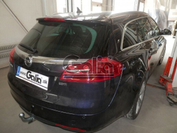 Фаркоп оцинкованный Galia O059A для Opel Insignia седан/универсал/хетчбек 2009-(паспорт и сертификат в комплекте)(без электрики)