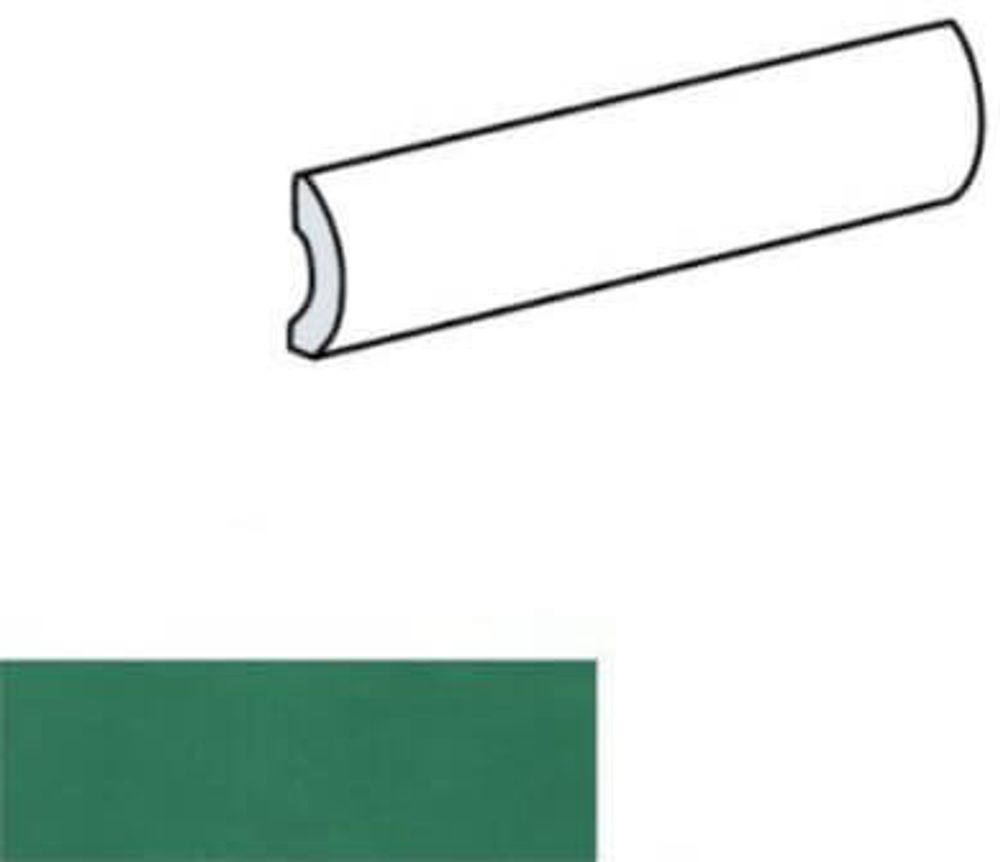 Equipe Village Pencil Bullnose Esmerald Green 3x20