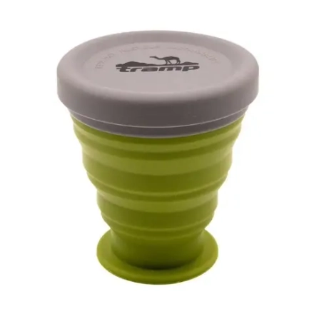 Стакан Tramp силиконовый складной 200 мл, Olive