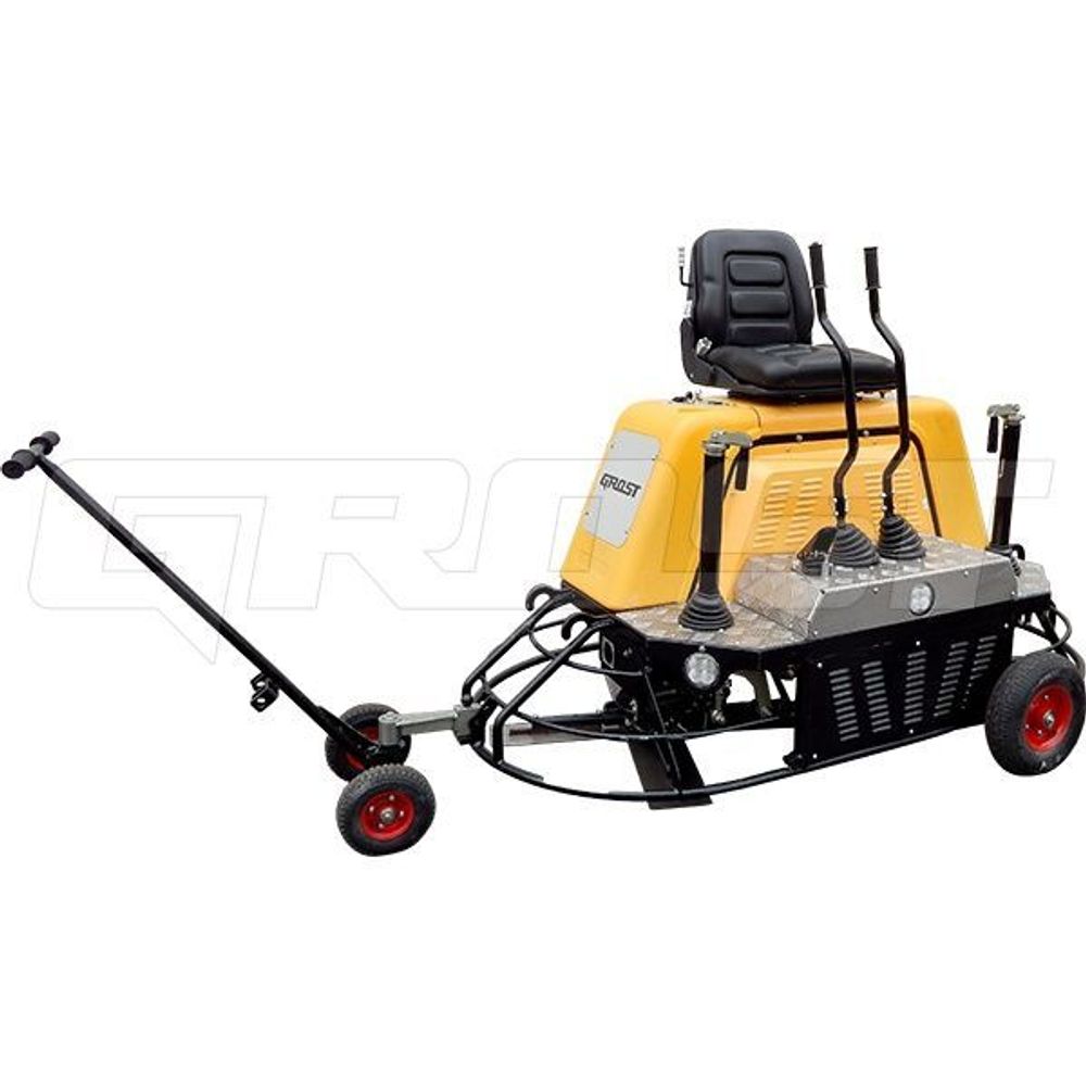 GROST ZMD-1000 - Затирочная машина двухроторная по бетону - [2х980 мм / Honda GX690]