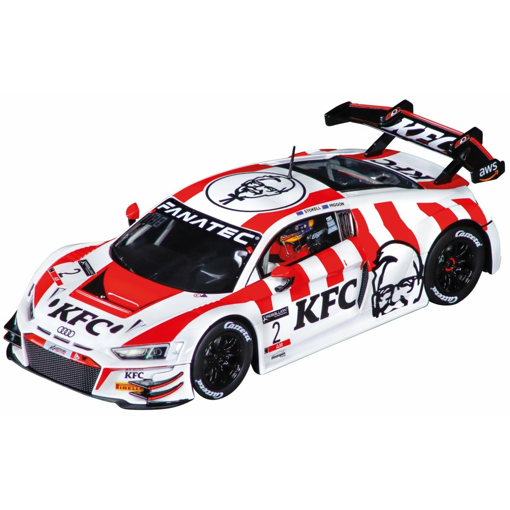 Carrera DIGITAL 124 - Audi R8 LMS GT3 evo II "KFC Racing, No.2" 23991 => Carrera DIGITAL 124 - Audi R8 LMS GT3 evo II "Гонки KFC, No.2" 23991.