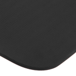 Коврик для йоги 6 мм 183*61 см «Шамбола» с лазерной гравировкой (ТРЕ), черный