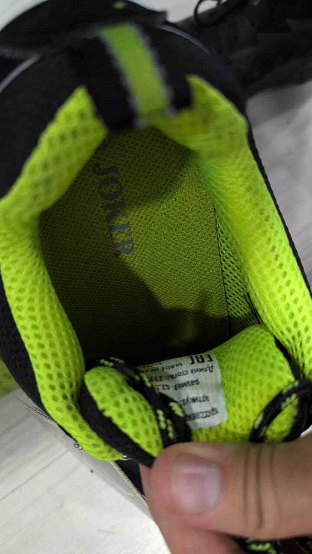 【Lemon】 Купить Кроссовки Joker лимонные / Кроссовки Мистраль для рабочих