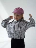 Худи для девочки на молнии в школу